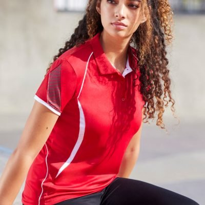 Womens Razor Short Sleeve Polo