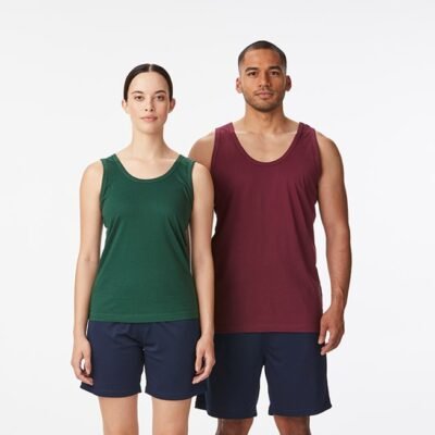 S190 Classic Kiwi Adults Singlet-CF