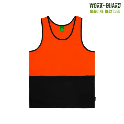 R491X Workguard Recycled Hi Vis Singlet